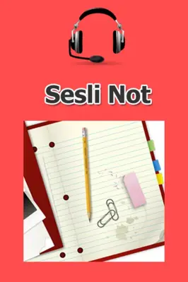 Sesli Not android App screenshot 0