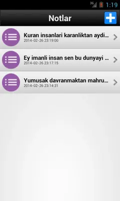 Sesli Not android App screenshot 3